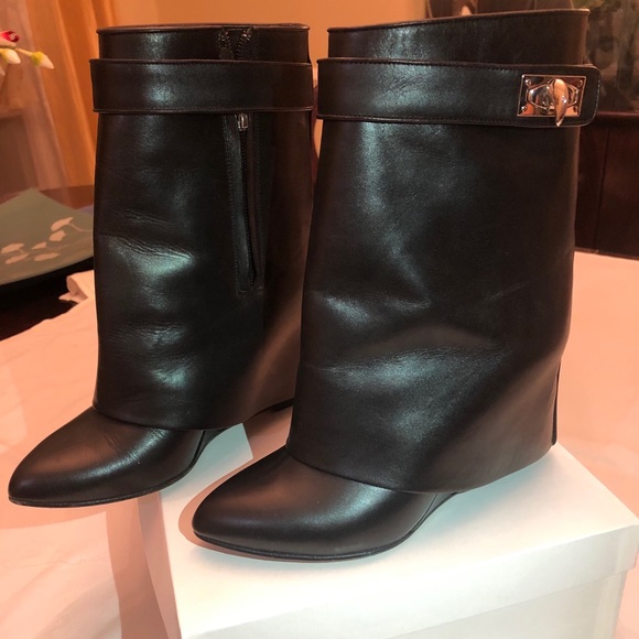 givenchy shark ankle boots